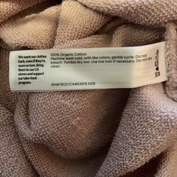 NWT EILEEN FISHER Organic Cotton High Crew Neck Box in Pink Women Size 1X - Picture 5 of 5